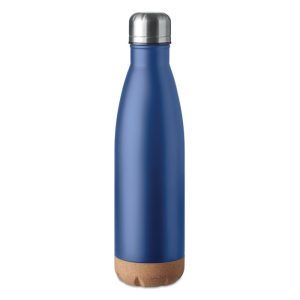 Sticla cu perete dublu 500 ml, Stainless steel, blue