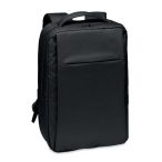 Rucsac laptop din 300D RPET, RPET, black