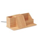 Incarcator wireless  10W, Bamboo, wood