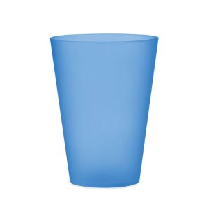 Pahar evenimente 300 ml, Polypropylene PP, albastru transparent