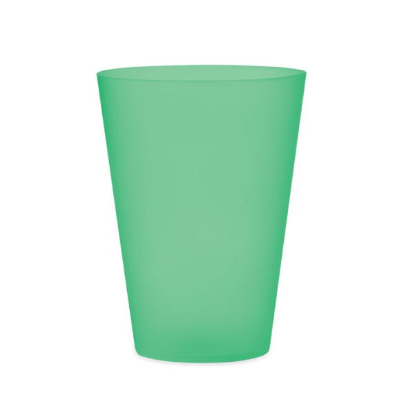 Pahar evenimente 300 ml, Polypropylene PP, verde transparent