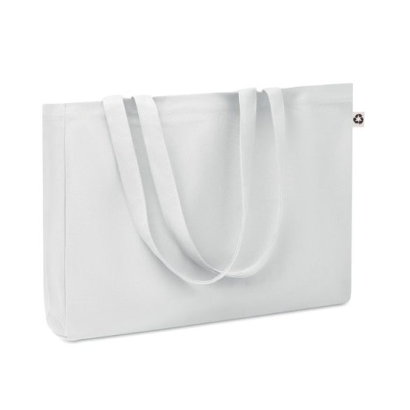 Sacosa din material reciclat, Canvas, white