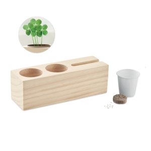 Suport birou cu kit de seminte, Wood, wood