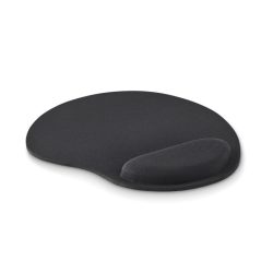 Mouse pad ergonomic, Polyester, black