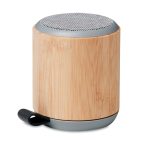 Boxa wireless din bambus 5.0, Bamboo, wood