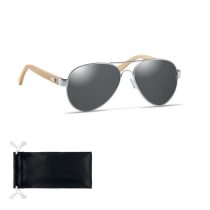 Ochelari de soare din bambus, Bamboo, black