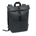 Rucsac din pasla RPET, Fleece, dark grey