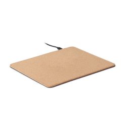   Incarcator mouse pad din pluta, Item with multi-materials, beige