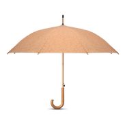 Umbrela din pluta de 23 inch, Cork, beige