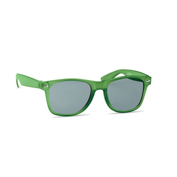 Ochelari de soare din RPET, RPET, transparent green