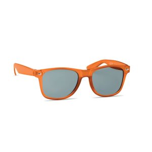 Ochelari de soare din RPET, RPET, transparent orange