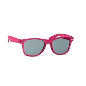 Ochelari de soare din RPET, RPET, transparent fuchsia