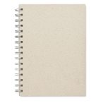 Agenda A5 din hartie de iarba, Paper, beige