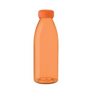 Sticla RPET 500 ml, RPET, transparent orange