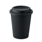 Pahar cu perete dublu PP 300ml, Polypropylene PP, black