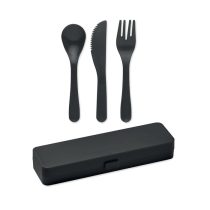 Set de tacamuri in PP, Polypropylene PP, black