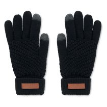 Manusi tactile din Rpet, RPET, black