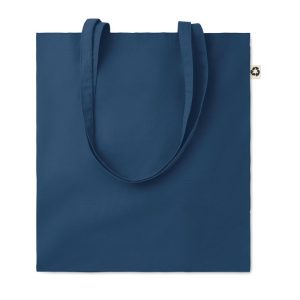 Sacosa din bumbac reciclat, Cotton, blue