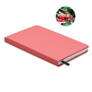 Agenda A5 pagini reciclate, Paper, red