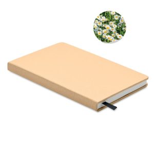 Agenda A5 pagini reciclate, Paper, beige