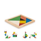 Puzzle Tangram in lemn, Wood, wood