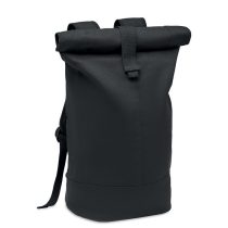 Rucsac "rolltop" din canvas, Canvas, black