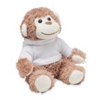 Maimutica de plus Teddy, Polyester, white