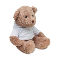 Ursulet de plus Teddy, Polyester, white