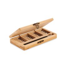 Set de unelte din 24 de piese, Bamboo, wood