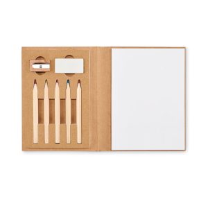 Set desen copii, 60 de coli, Paper, beige