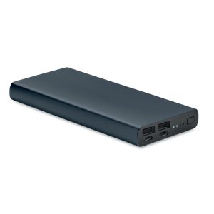 Powerbank 10000 mAh, Aluminium, albastru marin francez