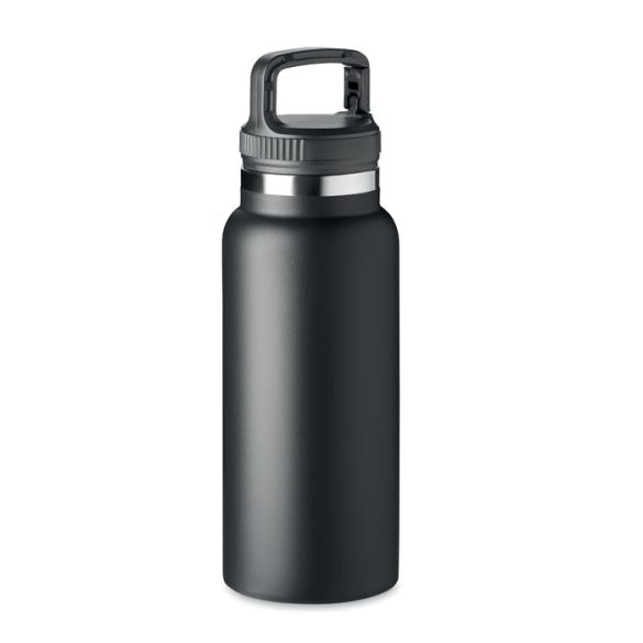 Sticla cu perete dublu 970 ml, Stainless steel, black