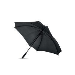 Umbrela patrata windproof 27", Polyester, black