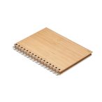 Notes A5 din bambus cu spira, Bamboo, wood