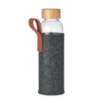 Recipient din sticla 500 ml, Glass, dark grey