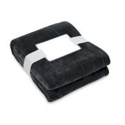 Patura fleece RPET 280 gr/m², Fleece, negru