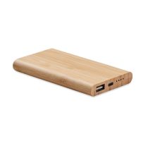 Powerbank bambus 4000 mAh, Bamboo, wood