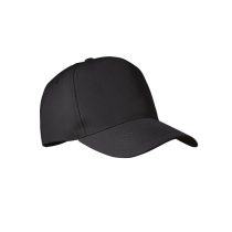 Sapca baseball RPET, RPET, black