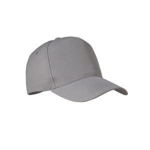 Sapca baseball RPET, RPET, grey