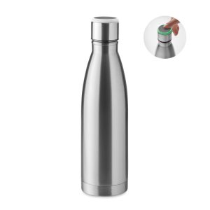 Sticla cu perete dublu 500 ml, Stainless steel, matt silver