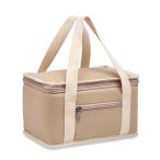 Coolerbag 6 doze canvas 320g, Canvas, beige