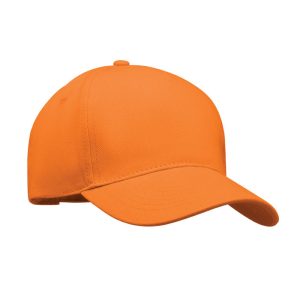 Sapca baseball, Cotton, orange