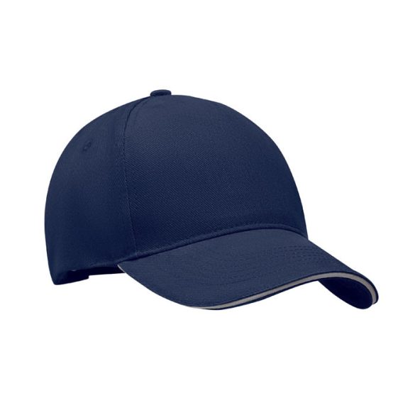 Sapca baseball, Cotton, blue/grey