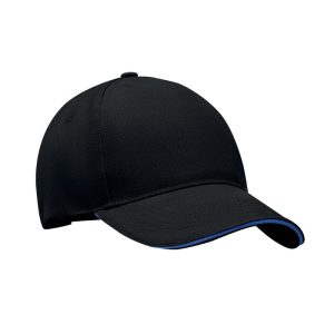 Sapca baseball, Cotton, black/blue