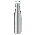 Sticla cu perete dublu 500ml, Stainless steel, matt silver