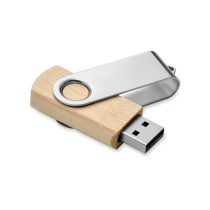 Techmate bambus USB 16GB, Bamboo, lemn