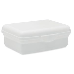 Cutie de pranz din PP reciclat, Polypropylene PP, white
