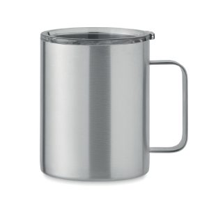 Cana cu perete dublu 300 ml, Stainless steel, matt silver