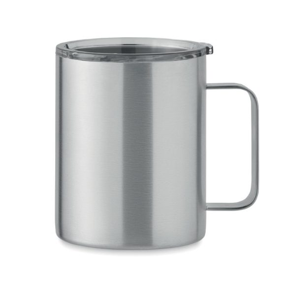 Cana cu perete dublu 300 ml, Stainless steel, matt silver