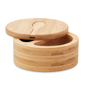 Cutie din bambus pentru sare si, Bamboo, wood